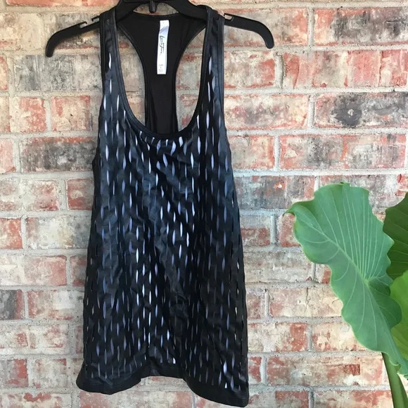 { LORNA JANE }  Sexy Cutout Tank Top - NWOT Large - Picture 2 of 16